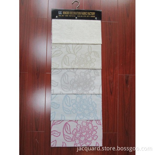 Hot Sale Polyester Linen Window Jacquard Fabric